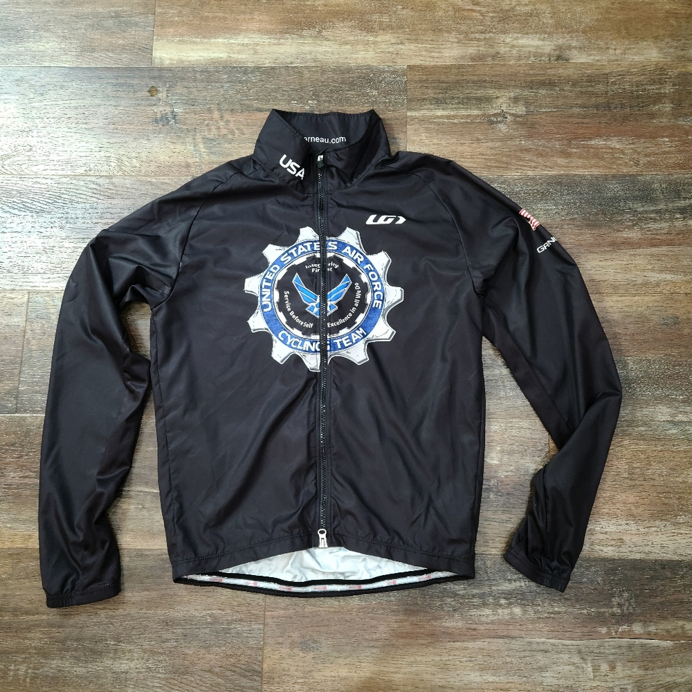 GARNEAU UNITED STATES AIR FORCE CYCLING TEAM JACKET SIZE LARGE